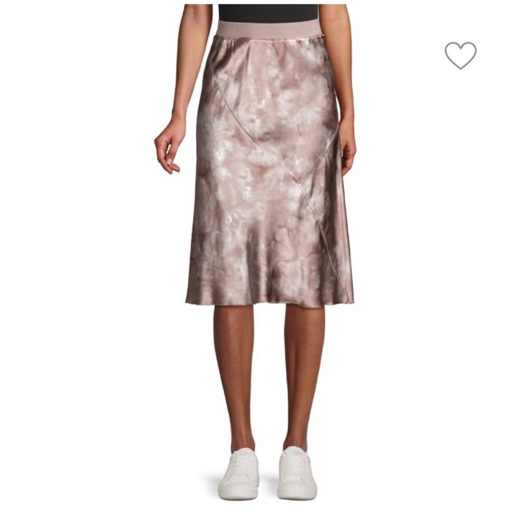 ATM Silk Tie-Dye Slip Skirt - Size Large